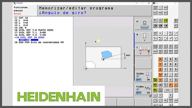 Curso de programación CNC Heidenhain
