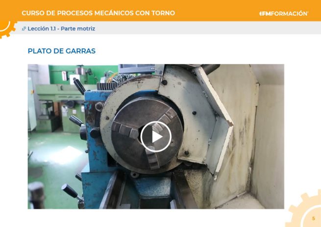PDF del curso Procesos mecánicos con torno - Imagen 2