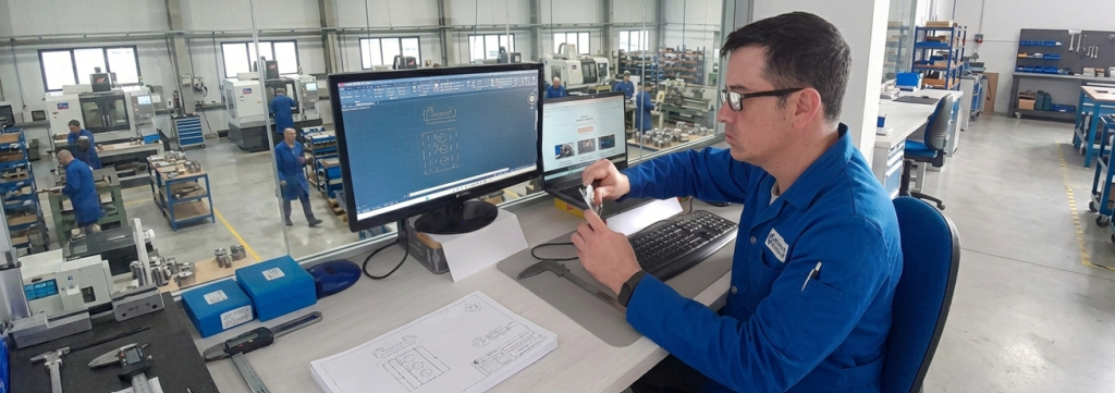 Delineante mecánico